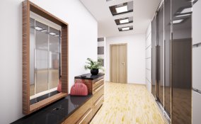 come arredare, corridoio stretto, design