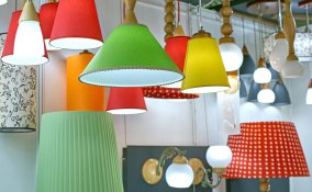 come riciclare vecchio paralume, riciclo creativo paralume