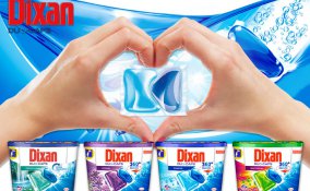 Dixan Duo Caps, bucato perfetto, lavatrice
