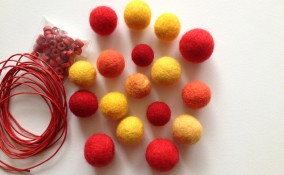 collane feltro fai da te