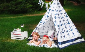 tenda indiani bambini fai da te