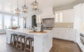 arredamento, stile country moderno, arredo