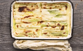porri, gratin, forno