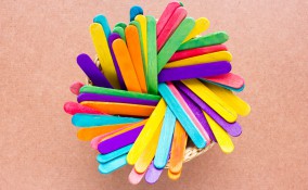 Riciclo bastoncini gelato