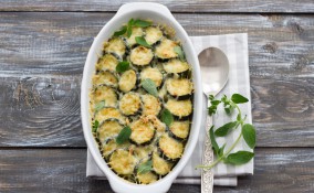 zucchine, forno, sapore