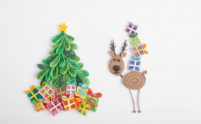 decorazioni natalizie quilling