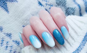 ombre nail art, decorare unghie, video tutorial