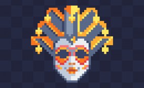 pixel art carnevale, coding carnevale