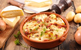 tartiflette, formaggio, patate