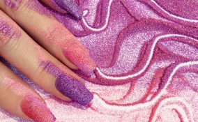 polveri glitter, nail art, come usarle