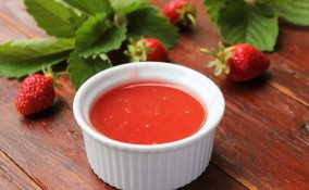 topping fragola, topping dolce