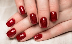 nail art, estate 2019, rosso