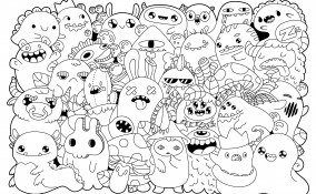 disegni kawaii da colorare