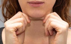 come togliere doppio mento, doppio mento