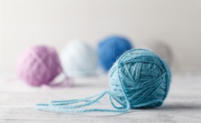 fiori lana fai da te