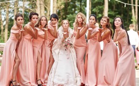 damigelle, matrimonio, abito