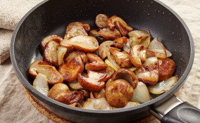 funghi porcini freschi, come cucinarli, padella