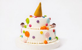 torta finta come si fa, torta finta fai da te, torta finta polistirolo