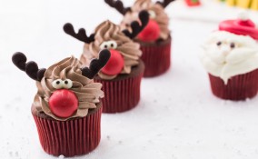 cupcake natale panna, cupcake natalizi panna, cupcake natale decorati