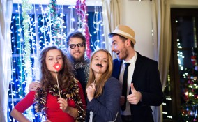 photo booth natale, photo booth natalizio
