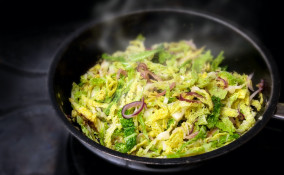 cucinare la verza, aceto, ricetta