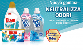 dixan neutralizza odori, vernel neutralizza odori, togliere cattivi odori