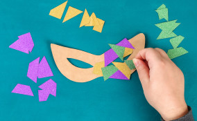 maschere carnevale fai da te, maschere carnevale