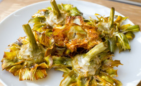 carciofi, frittura, pastella