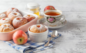 mele al forno, marmellata, preparazione