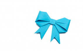 fiocco carta fai da te