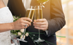 Brindisi per gli sposi