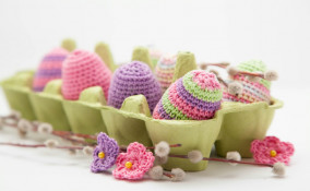 lavoretti, lana, Pasqua