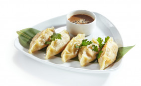 ravioli cinesi, cottura, al vapore