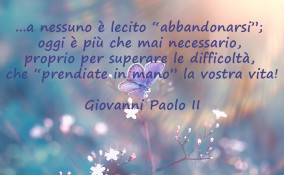 Giovanni Paolo II, immagini con frasi