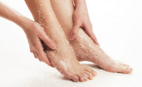 scrub piedi fai da te, scrub piedi fatto casa, scrub piedi