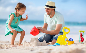 Giocare in spiaggia
