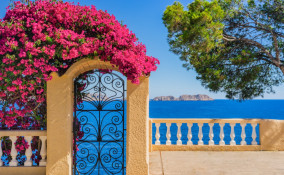 arredamento, mare, giardino