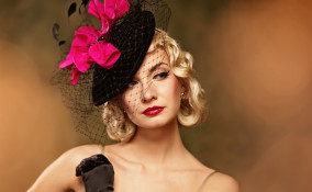 cappello, donna, matrimonio