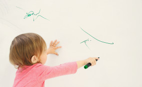 lavare pennarello muro