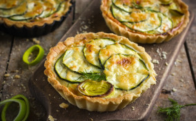 torta salata, pasta brisé, senza uova