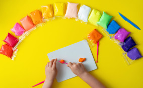 pittura di plastilina