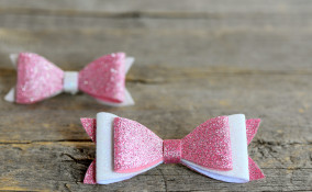 fiocco capelli fai da te