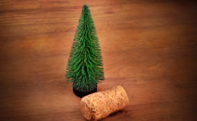 segnaposto natalizi sughero