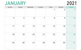 calendario 2021 da stampare mese per mese, calendario 2021 da stampare