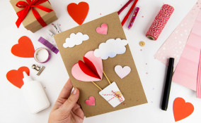 biglietti san valentino fai da te tutorial, biglietti san valentino fai da te