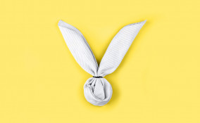 coniglio pasquale stoffa