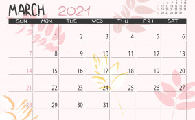 calendario marzo 2021 da stampare, calendario 2021 da stampare