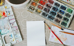 segnalibri acquerelli fai da te