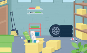 decluttering cantina, riordinare cantina