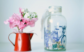 come riempire vaso vetro trasparente, riempire vaso vetro